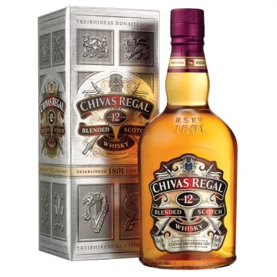 Віскі Chivas Regal 12 років 1,0л. 40% у коробці