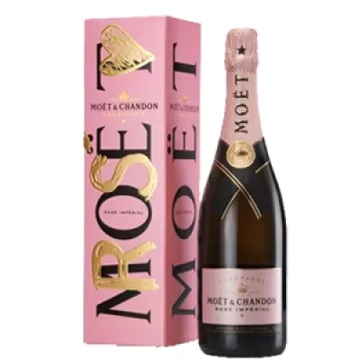 Шампанське Шампанське Moet + Chandon Rose Imperial (сухе, рожеве, в коробці) 0,75 л