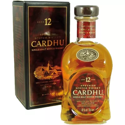Віскі Cardhu (12 років, у коробці, 40%) 0,7 л