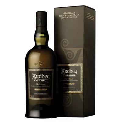 Віскі Ardbeg Uigeadail (у коробці, 54,2%) 0,7 л