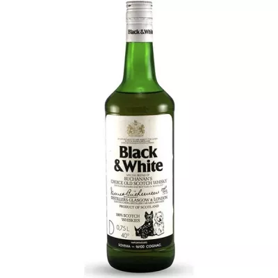 Віскі Black+White (6 років, 40%) 0,7 л