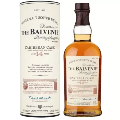Віскі Balvenie 14 років Caribbean Cask 0,7л.