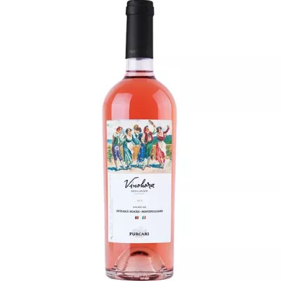 Вино Purcari Feteasca Neagra & Montepulciano, сухе рожеве 0,7 л.