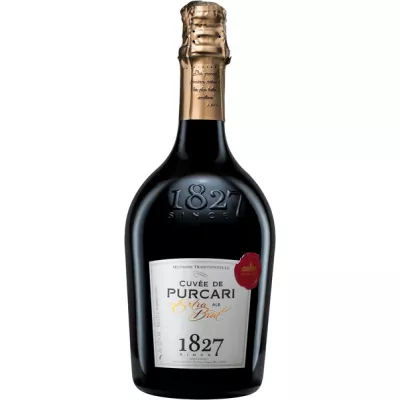 Вино ігристе Cuvee de Purcari біл. Extra брют, 0,75 л