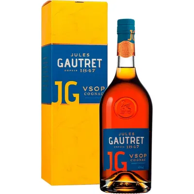 Коньяк COGNAC JULES GAUTRET VSOP 7лет 0,7л.40%