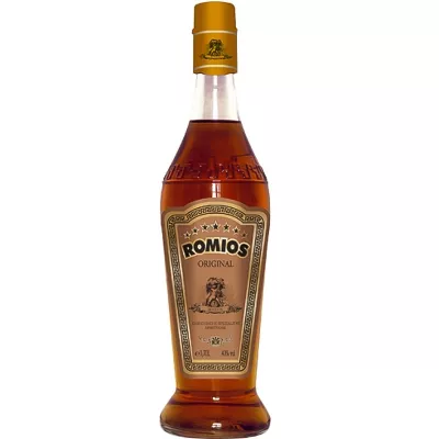 Бренді грецький Romios 7 років 0,7л 40% (Греція, ТМ Romios)