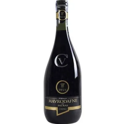 Вино Mavrodafne of Patras Deus чер. сл. 0,75 л 15%