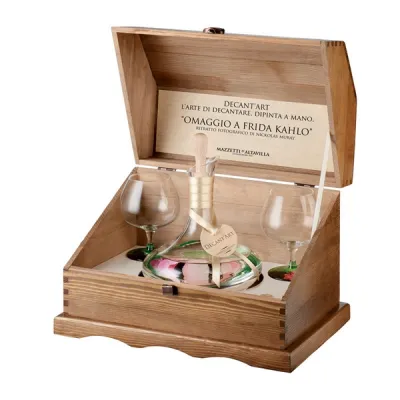 Граппа набір художника Mazzetti Picasso Con Baloon Grappa Nebbiolo 0,7л 43%+2 келих