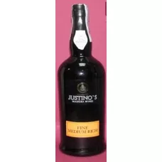 Вино Justinos Madeira Reserve Fine Medium Rich 5 лет бел.п/сл 0,75л 19%(Португалия,о.Мадейра,ТМ Justinos)