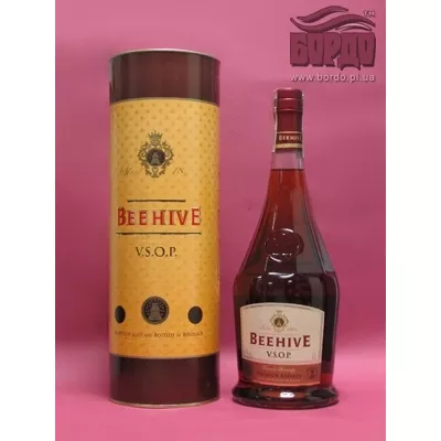 Бренді BEEHIVE VSOP 1л 40% (витримка 7років) (Франція, Бордо, ТМ Beehive)