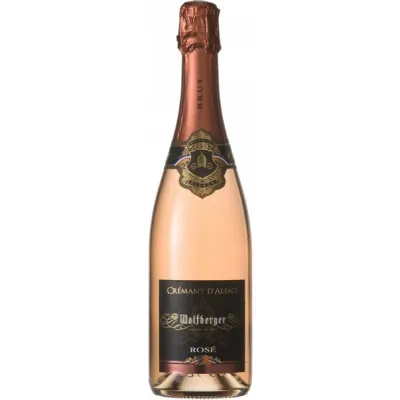 Вино ігристе Cremant D`Alsace Rose роз.брют 0,75 л 12% (Франція, Ельзас, ТМ Wolfberger)