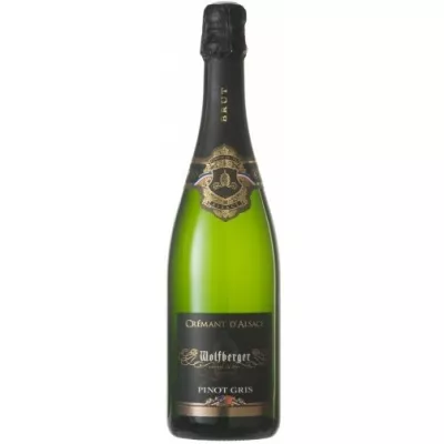 Вино ігристе Cremant D`Alsace Brut бел.брют 0,75л 12% (Франція, Ельзас, ТМ Wolfberger)