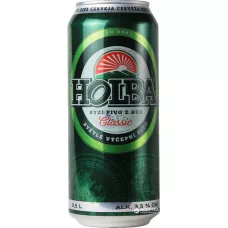 Пиво светлое Holba Classic 0,5л 3,5% ж/б (Чехия, ТМ Holba)