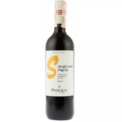 Вино Sangiovese di Puglia IGT Pasqua кр.сух 0,75 л 12%