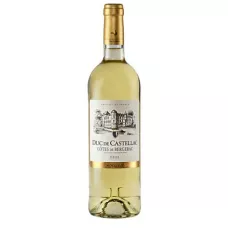 Вино Cotes Bergerac Moulleux2023 біл.п/сл 0,75л 11,5% (Франція, Бержерак, ТМ Duc De Castellac)