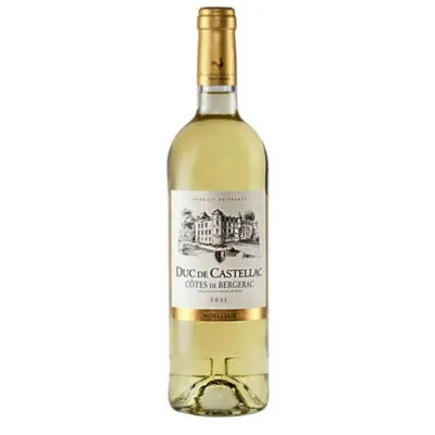 Вино Cotes Bergerac Moulleux2023 біл.п/сл 0,75л 11,5%