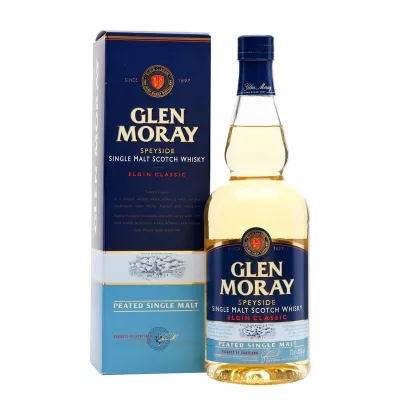 Віскі Glen Moray Peated 0,7л 40% у коробці (Шотландія, Спейсайд, ТМ Glen Moray)