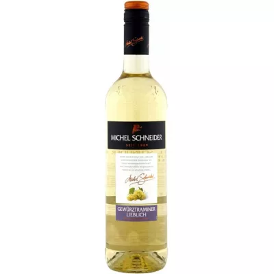 Вино Michel Schneider Gewurztraminer Lieblich бел.п/сл 0,75 л 10% (Німеччина, Мозель, ТМ Michel Schneider)