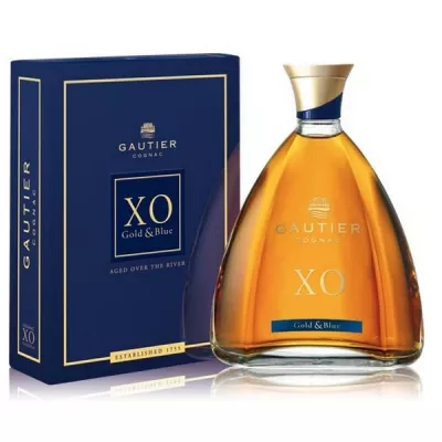 Коньяк Gautier XO Gold & Blue 0,7 л 40% кор (Франція, Cognac, ТМ Gautier)