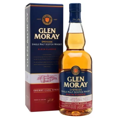 Віскі Glen Moray Sherry 0,7л 40% у коробці