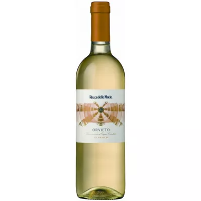 Вино Rocca Delle Macie Orvieto Classico DOC білий сухий 0,75 л 12% (Італія, Тоскана, ТМ Rocca Delle Macie)