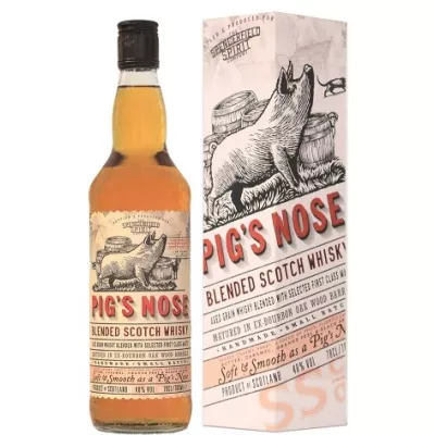 Віскі Pigs Nose Nose Blended 0,7л 40% (Шотландія, Spencerfield, ТМ Pigs Nose Nose)
