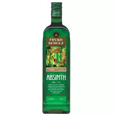 Абсент Fruko Schulz Absolvent 0,5 л 70% (Чехія, ТМ Fruko Schulz)