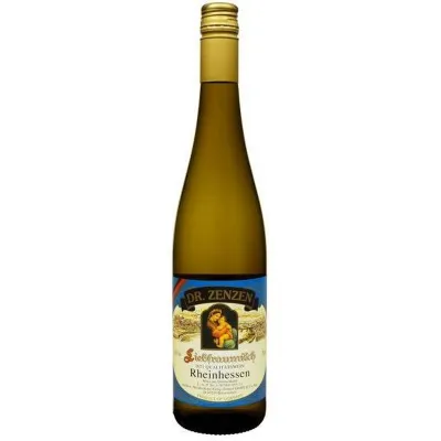 Вино Liebfraumilch QbA біле напівсолодке 0,75л 9,5% (Німеччина, Райнгессен, ТМ Dr. Zenzen)