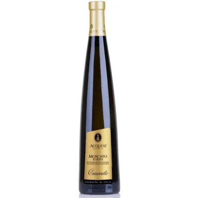 Вино Acquesi ігристе Moscato D'Asti Casarito DOCG Frizz біл.п/сл 0,75л 5% (Італія, П'ємонт, ТМ Acquesi)