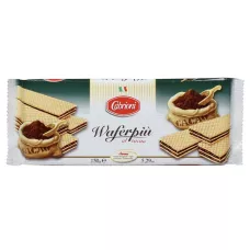 Вафли с какао Wafers Cacao 400г (Италия, ТМ Cabrioni)