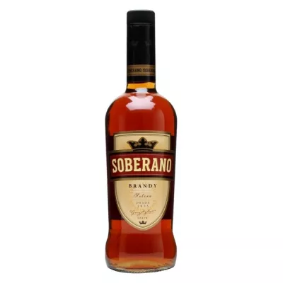 Бренді Soberano 0,5 л 36% (Іспанія, Херес де ля Фронтера, TM Soberano)