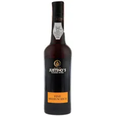 Вино Justinos Madeira Fine Medium Rich 3 роки біл.п/сл 0,375л 19% (Португалія,о.Мадейра,ТМ Justinos)