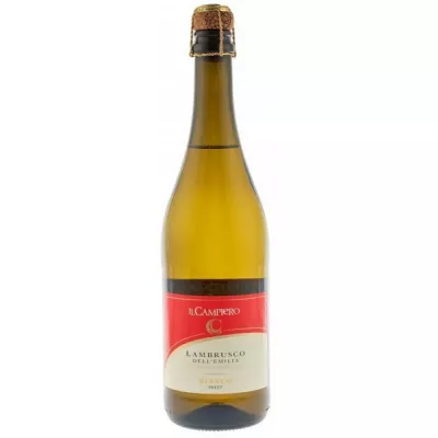 Вино ігристе Lambrusco Campiero MPF Bianco бел.сл 0,75л 6% (Італія, Емілія-Романья, ТМ Campiero)