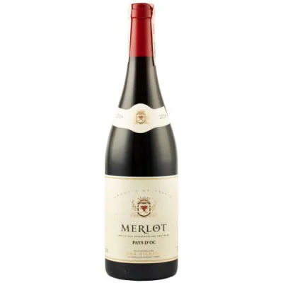 Вино Max Gilbert Merlot кр.сух 0,75л 13,5%