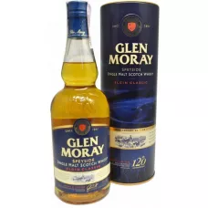 Виски Glen Moray Classic  0,7л 40% метал.тубус (Шотландия, Спейсайд, ТМ Glen Moray)