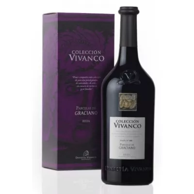 Вино Coleccion Vivanco Parcelas de Graciano 2012 кр.сух 0,75 л 14,5% кор(Іспанія, Ріоха, ТМ Vivanco)