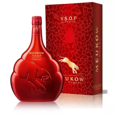 Коньяк Meukow Red VSOP 1л 40% кор. (Франція, Cognac, ТМ Meukow)
