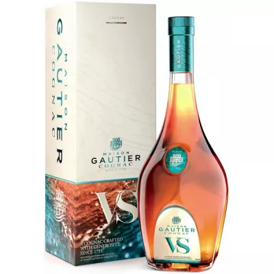 Коньяк Gautier VS 0,5 л 40% (Франція, Cognac, ТМ Gautier)