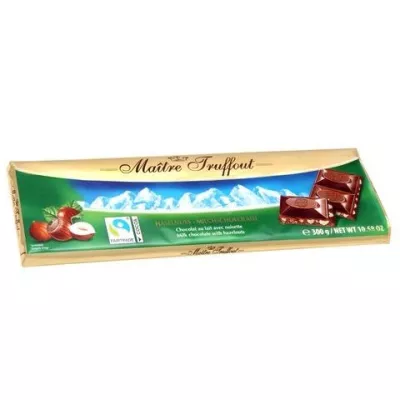 Шоколад Maitre Truffout молочний 300г (Польща, ТМ Maitre Truffout)