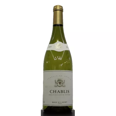 Вино Chablis AOP бел.сух 0,75 л 12% (Франція,Бургундія,ТМ Max Gilbert)