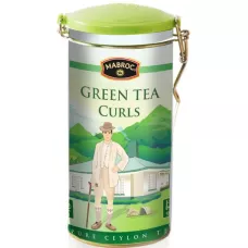 Чай Mabroc зеленый Green Tea Curls 200г ж/б (Шри Ланка, ТМ Mabroc)