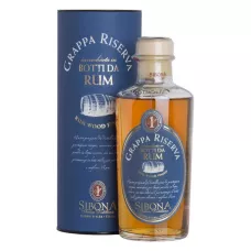  Граппа Sibona Riserva Botti Da Rum 0,5 л 44% тубус (Італія, Венетто, ТМ Sibona) 75290
