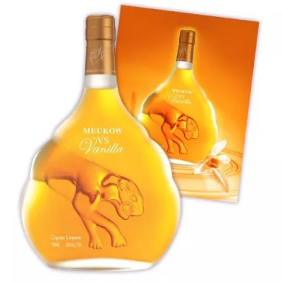 Лікер на коньяку Vanilla 0,7 л 30% (Франція, Cognac, ТМ Meukow)