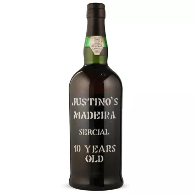 Вино Madeira Sercial 10yo бел.сух 0,75л 19% (Португалія,о.Мадейра,ТМJustinos)