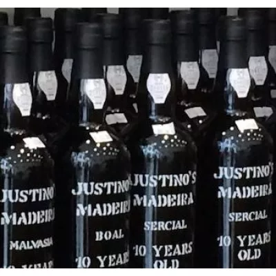 Вино Justinos Madeira Verdelho 10 років бел.п/сух 0,75л 19% (Португалія, о.Мадейра, ТМ Justinos)