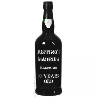 Вино Justinos Madeira Malvasia 10 років біл.десертне 0,75л 19% (Португалія,о.Мадейра,ТМ Justinos)