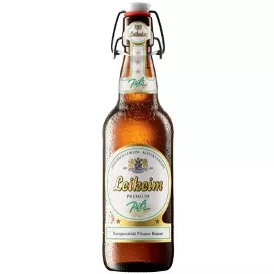 Пиво світле Pils 0,5 л 5% з/б (Німеччина, ТМ Leikeim)