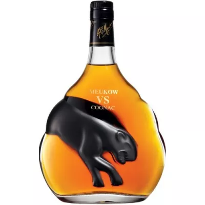 Коньяк Meukow VS Black Panther Prisme 0,7 л 40% (Франція, Cognac, ТМ Meukow)