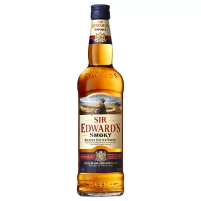 Віскі SW S.EDWARDS Smoky 1л 40% (Шотландія, Спейсайд, ТМ S.EDWARDS)