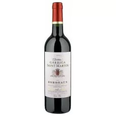 Вино Chateau Garriga St Martin 2017 кр.сух 0,75 л 13% (Франція,Бордо,ТМ Chateau)